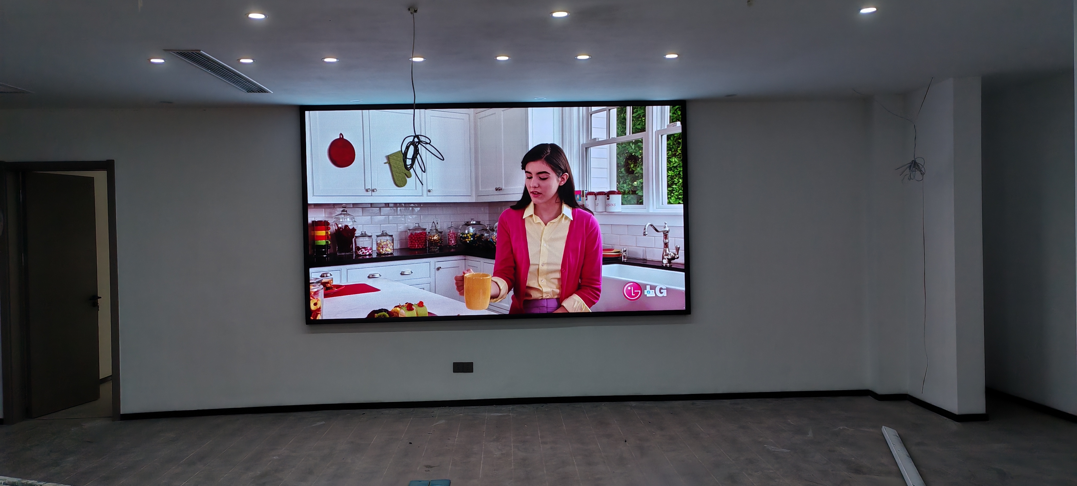 常州蓝天花园社区室内2.0全彩显示屏