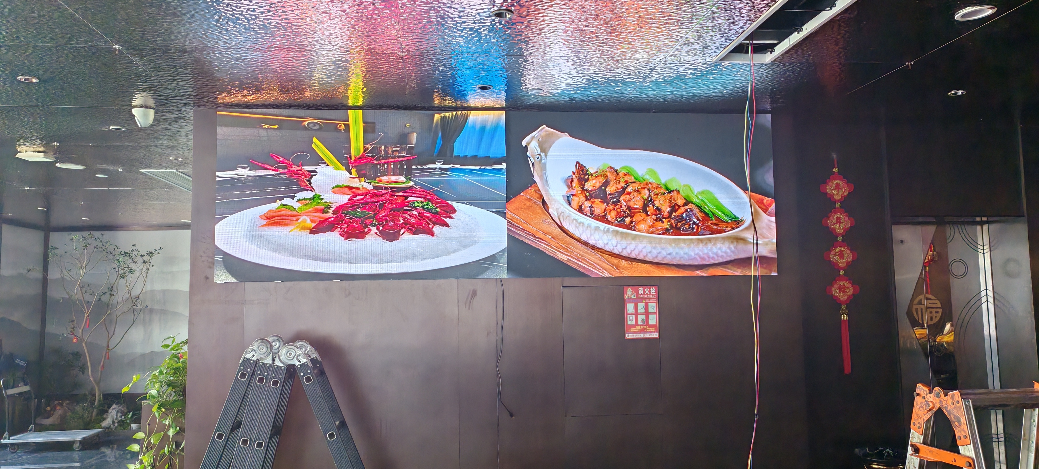 常州晓东大酒店室内1.86全彩显示屏